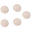 5 Pcs 70mm Dia Round Grommet Cable Hole Covers For Computer Desk 4
