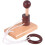 4pcs Classic Wooden Rope Puzzle Set Ring Puzzles String Solution Brain Teaser (ruigou) 5