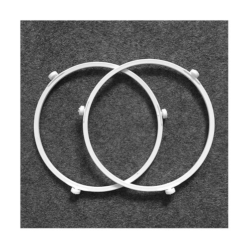 Set van 4 draaibare ringen en rollers voor dienbladdeksels 1