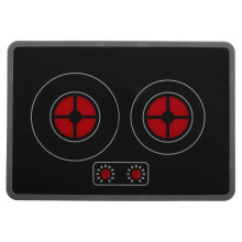 Cocina de juguete infantil, placa de inducción con efectos de luz, modelo de dibujos animados para los más pequeños.