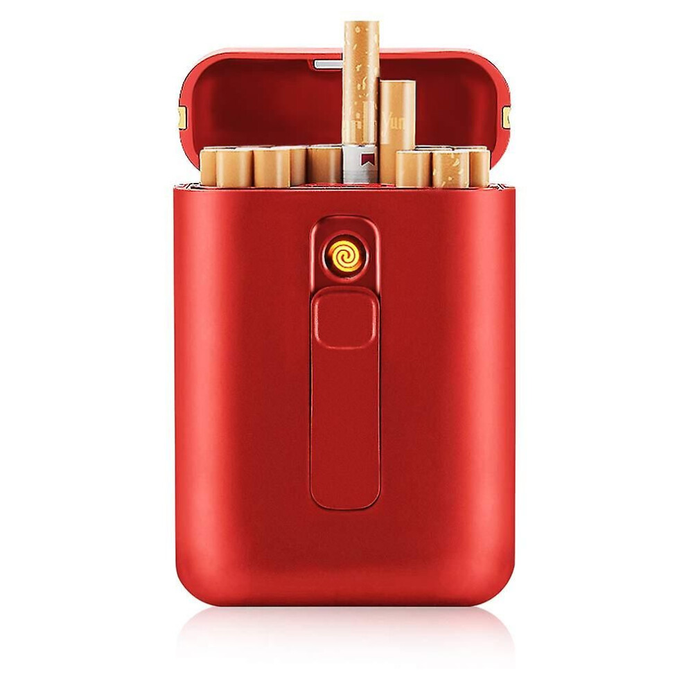 Cigarette Case With Lighter Cigarette Box Usb Lighter 8121667894084