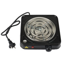 Multifunctional 1000W electric charcoal grill with adjustable thermostat, European plug.