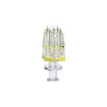 20 aghi per mesoterapia multicristallini con 5 perni, calibro 32G e 1,5 mm.