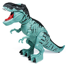 Realistinen kauko-ohjattava Tyrannosaurus Rex, jossa on karjunta- ja vesisuihkutoiminto, ihanteellinen lelu sekä pojille että tytöille.