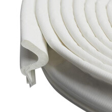 7.92 m (26 ft) long foam "q" door/window weatherstripping, card slot installation