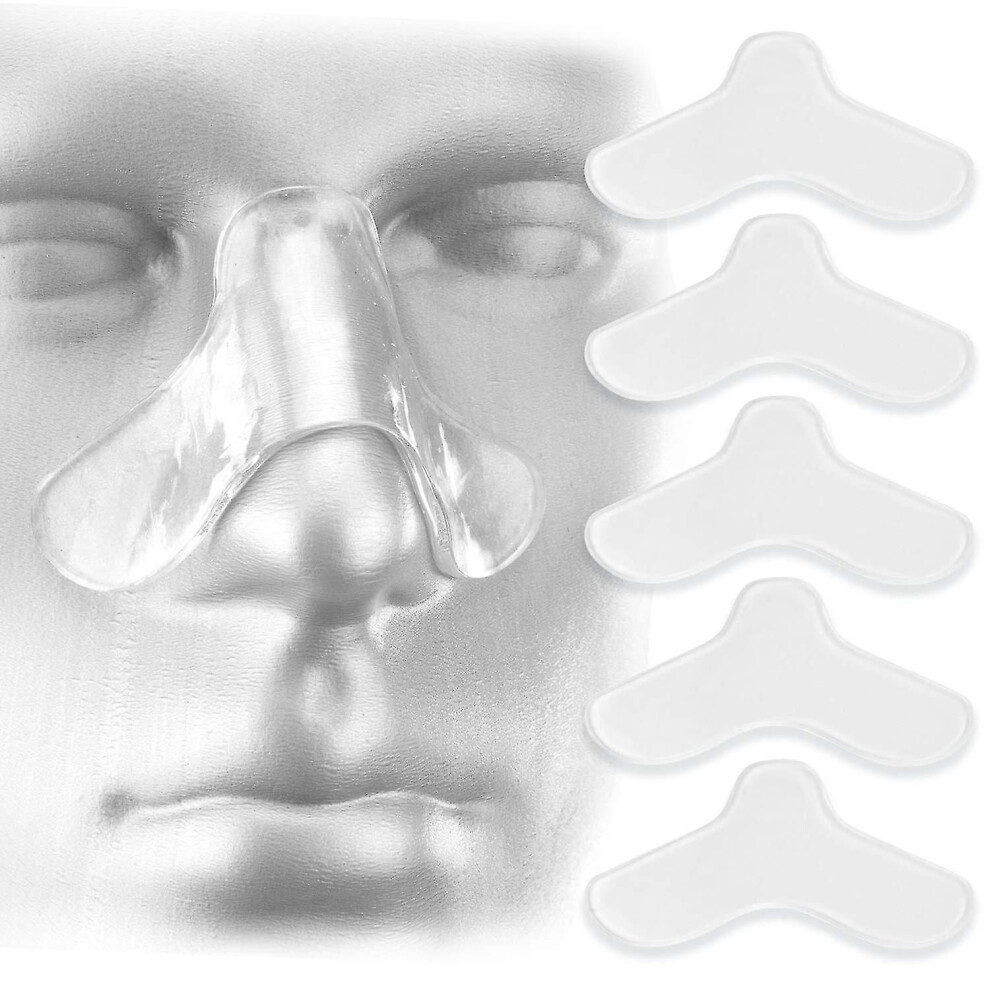 Red 5 Pack Nasal Pads For Cpap Mask - Cpap Nose Pads ,Sleep Apnea Mask Comfort Pad -Zhenv