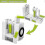 4-blade vegetable spiralizer, foldable vegetable cutter, zucchini and vegetable spaghetti machine (Ghtc) 5
