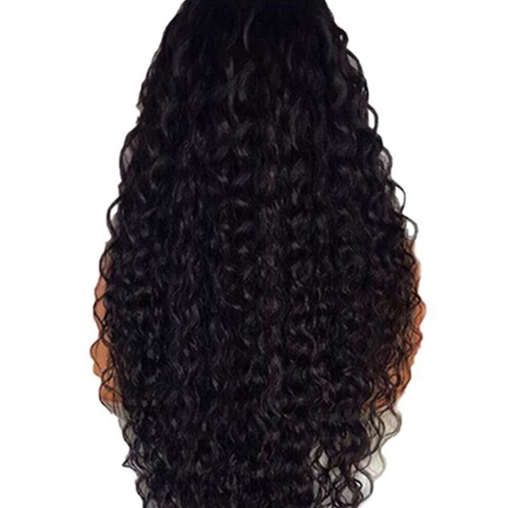 Unisex Front Wigs For Deep Wave Curly Hd Frontal Wig Short