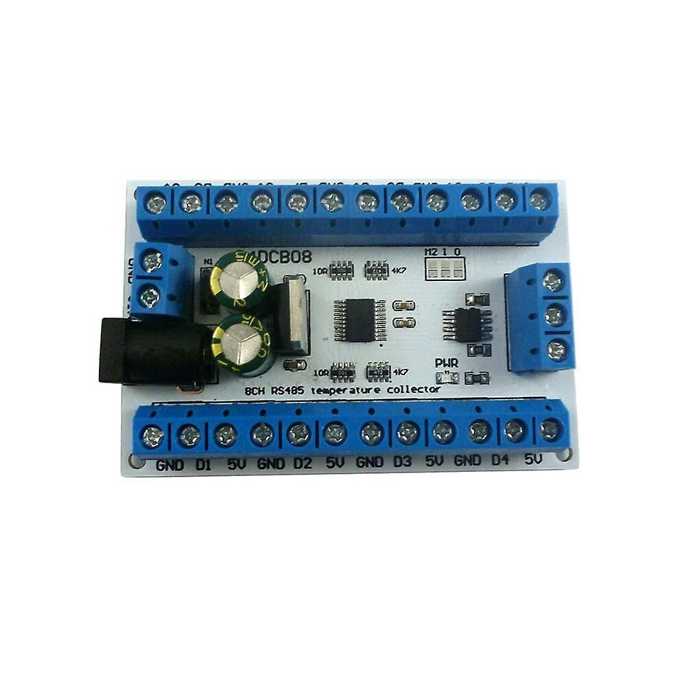 8Ch Ds18b20 Rs485 Modbus Rtu Temperature Control Sensor Remote Digital Module R4dcb08 8751864167454