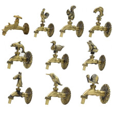 Outdoor Decorative Garden Faucet Animal Shape Brass Taps Bipcock Tap