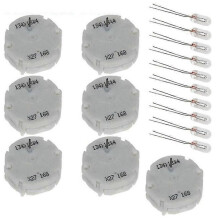 X27 168 (7 pezzi) + 10 lampadine, motore passo-passo per tachimetro auto/camion, kit di riparazione tachimetro X27.168