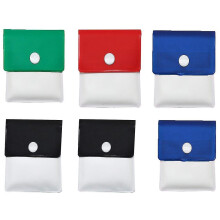 6pcs Pocket Size Ashtray Bag Pouch Fireproof Odor Free Cigarette Ash Holder