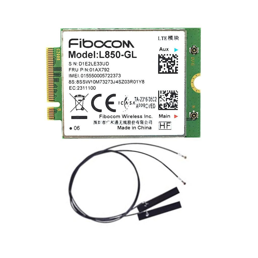 4G Module L850-Gl For Lenovo X380 X390 L480 T480 T580 X1c L850-Gl 01Ax792 L850 8496171029032