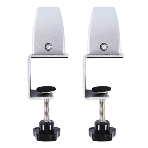 2 desk divider clips, mounting bracket for privacy screen, partition wall