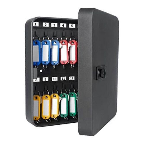 Wall Mount Key Storage Box Combination Lock Security Case