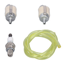 Fuel Filter Kit with Primer Bulb and Fuel Line for Lawn Mower Replacement Part, Gas Trimmer Replacement Parts Complete Tune Up Kit for GX22 GX25 GX31