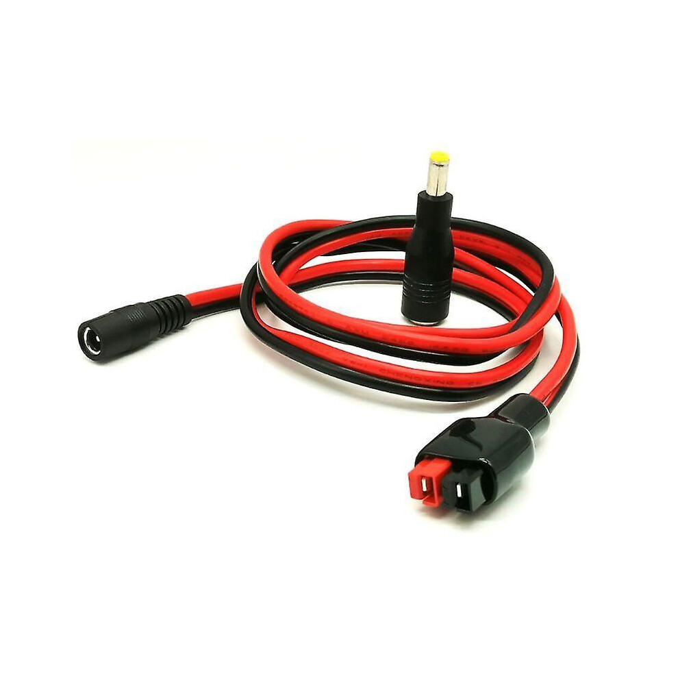 5.5Mm X 2.1Mm Dc Power Female Plug Cable For Anderson Powerpole 14 Awg 8601734601031