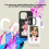 For iPhone 14 Pro Max Smart NFC Ink Screen DIY Display Phone Case Cover Black 3