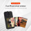 For iPhone 14 Pro Max Smart NFC Ink Screen DIY Display Phone Case Cover Black 6
