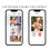 For iPhone 14 Pro Max Smart NFC Ink Screen DIY Display Phone Case Cover Black 16