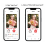 For iPhone 14 Pro Max Smart NFC Ink Screen DIY Display Phone Case Cover Black 17