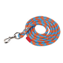 Verdicktes Nylon-Pferdeleinen 2,0 m, ziehresistent, Viehseil – Blau/Orange