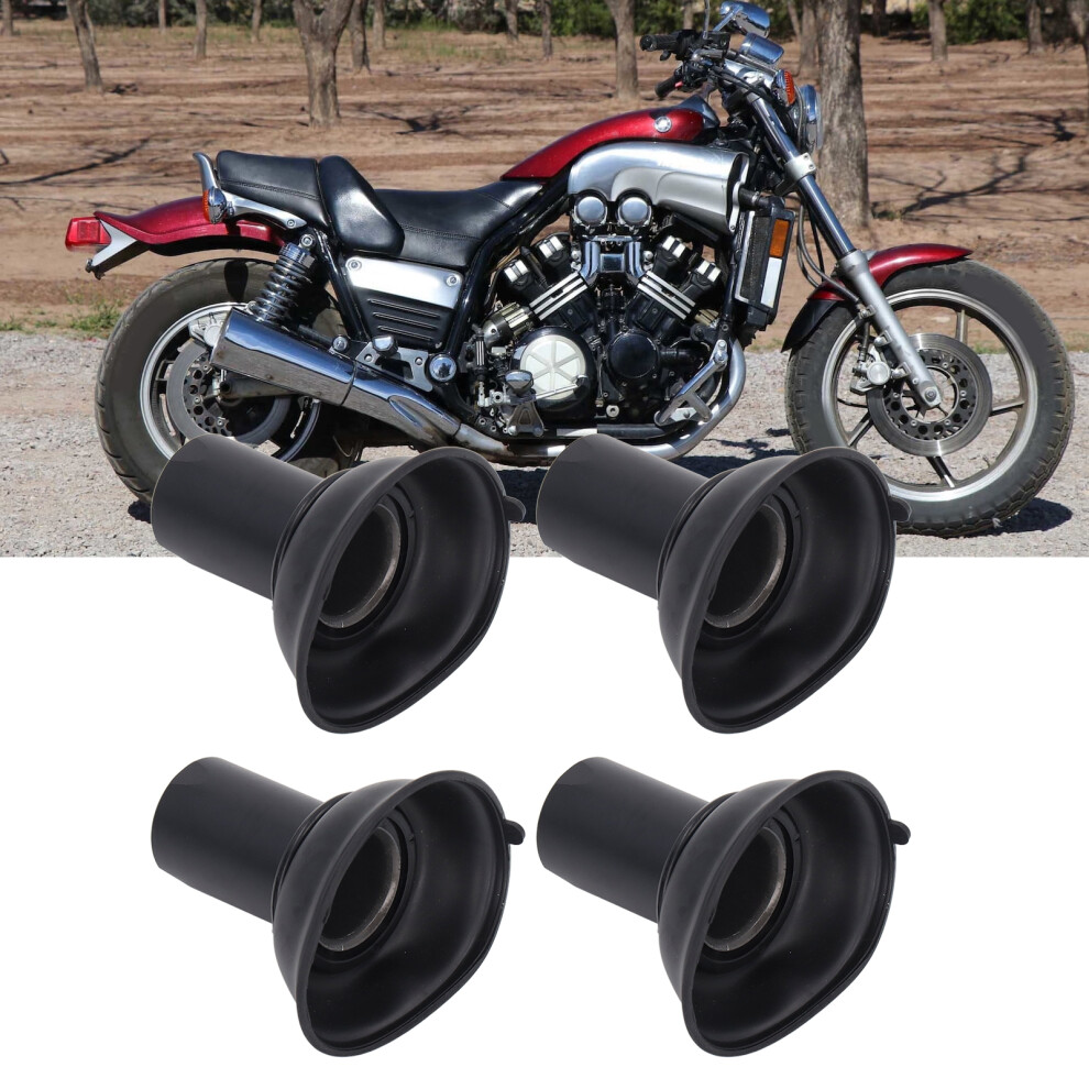 4Pcs Vacuum Diaphragm For Vmax 1200 Vmx1200 1985-2007 Black 4911373325576