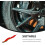 Brake load thickness ruler tools for measuring point brakes, brake lining measuring tool 5