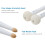 Double Sided Maple Drum Mallets, Felt Heads, 410mm, 99g 4