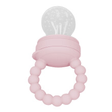 Sore Gums Relief Baby Fruit Feeder Pacifier - Food Grade Silicone Pink