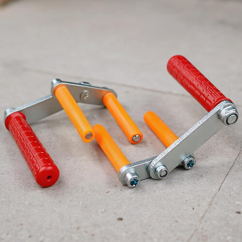 Drywall Panel Carrier 115kg Load Capacity Adjustable Grip Clamp for Sheet Material Lifting 1