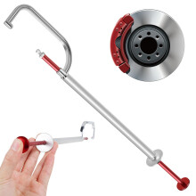 Brake disc measuring tool 0–45mm, caliper, aluminum alloy, quick thickness gauge