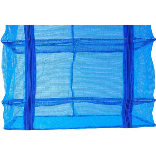 Herb Drying Rack FourLayer Mesh Hanging Dehydrator For Herbs And Tea Efficient Air Circulation 66x45x45 Cm Blue 1