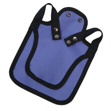 Hen Saddle Poultry Vest For Chickens Adjustable Straps, Protects From Pecking, Purple