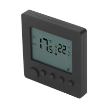 Digitalthermostat 4500W, IP20, 41x86x86mm, Büro- und Einkaufszentrum Verwendung