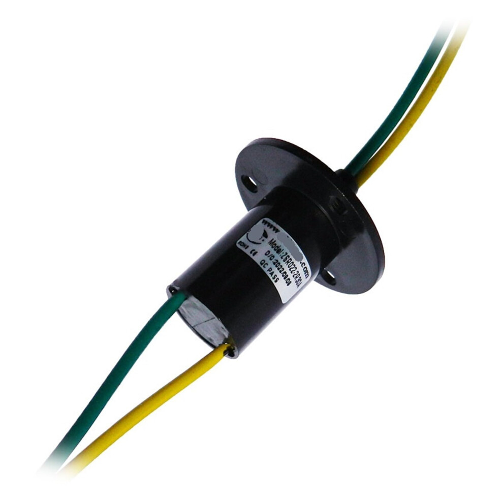 Power Conductive Slip Ring 360 Degree Rotation Outer Diameter 22 Mm 2Way 30A Industrial Grade 9189345335365