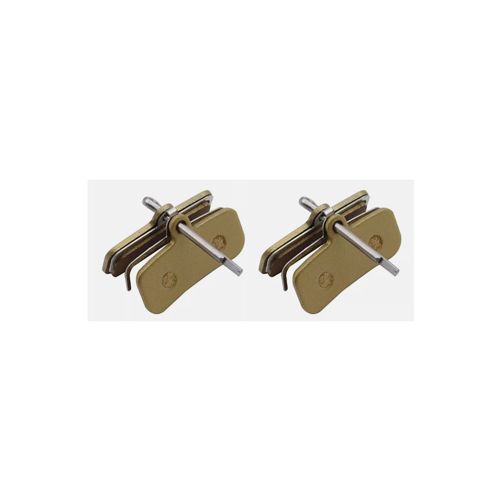 Sintered Metal Motorcycle Brake Pads, Front And Rear Brake Pads For Stainless Steel Rotors, Iron Backing Plate With Copper Plating For Electric 9169997460226
