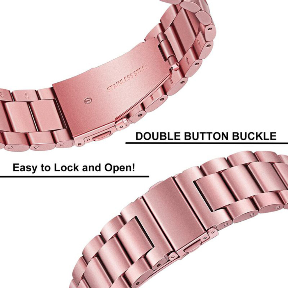 22 Mm Uhrenarmband Aus Edelstahl, Ersatzarmband 7598290181729