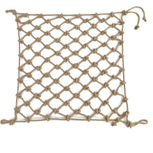 Durable Safety Net for Kids Strong Jute Rope Construction Ideal for Stair Railings, Climbing, and Outdoor Plant Protection 4*5m/13*16ft