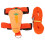 Decorative Carrot Shape Rabbit Leash Set Regulable for Small Pets M 2