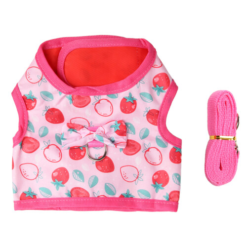 Kaninchengeschirr-Kleid, rosa, 1