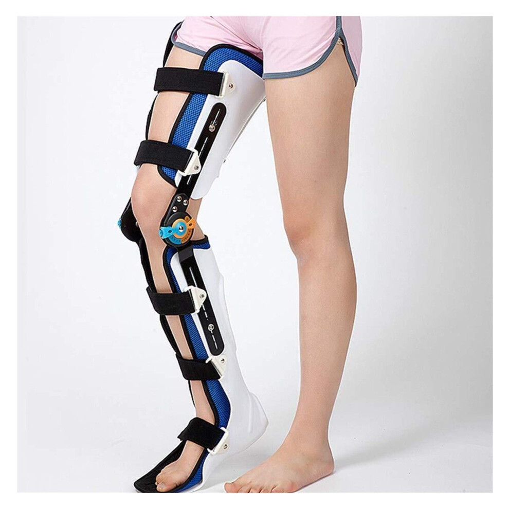 Support Lower Limbs Orthosis,Knee Ankle Foot Orthosis,Leg Fracture,Lower Limb Paralysis,Hip Walking Fixed with Walking Boots Brace Stable Safe 1031