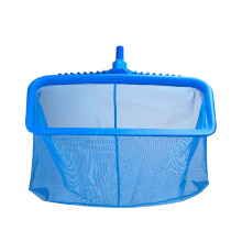 Pool Skimmer Net, professional fine mesh rake net with reinforced frame, 47x30cm, versatile, easy to operate