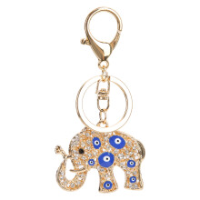 Μπρελόκ Lucky Elephant Rhinestone για γυναίκες, τσάντα αυτοκινήτου, γούρι, κρύσταλλο, στρας,