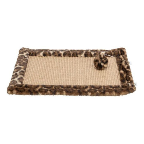 Trixie Scratching mat - TRIXIE - LEO - 55 x 35 cm - Brown leopard print