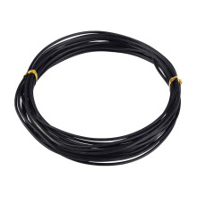 5 Meter Bonsai Tree Training Wire, 2.5 mm Bonsai Wire, Anodized Aluminium Wire, Garden Wire for Crafts and Branches, Black 2.5mm
