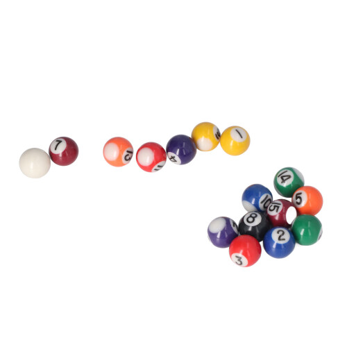 25mm Mini Billard Ball Komplette 16 Bälle Set 2