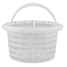Skimmer basket, pool sieve with handle Reusable pool accessory for removing debris such as hair, leaves, and mud.