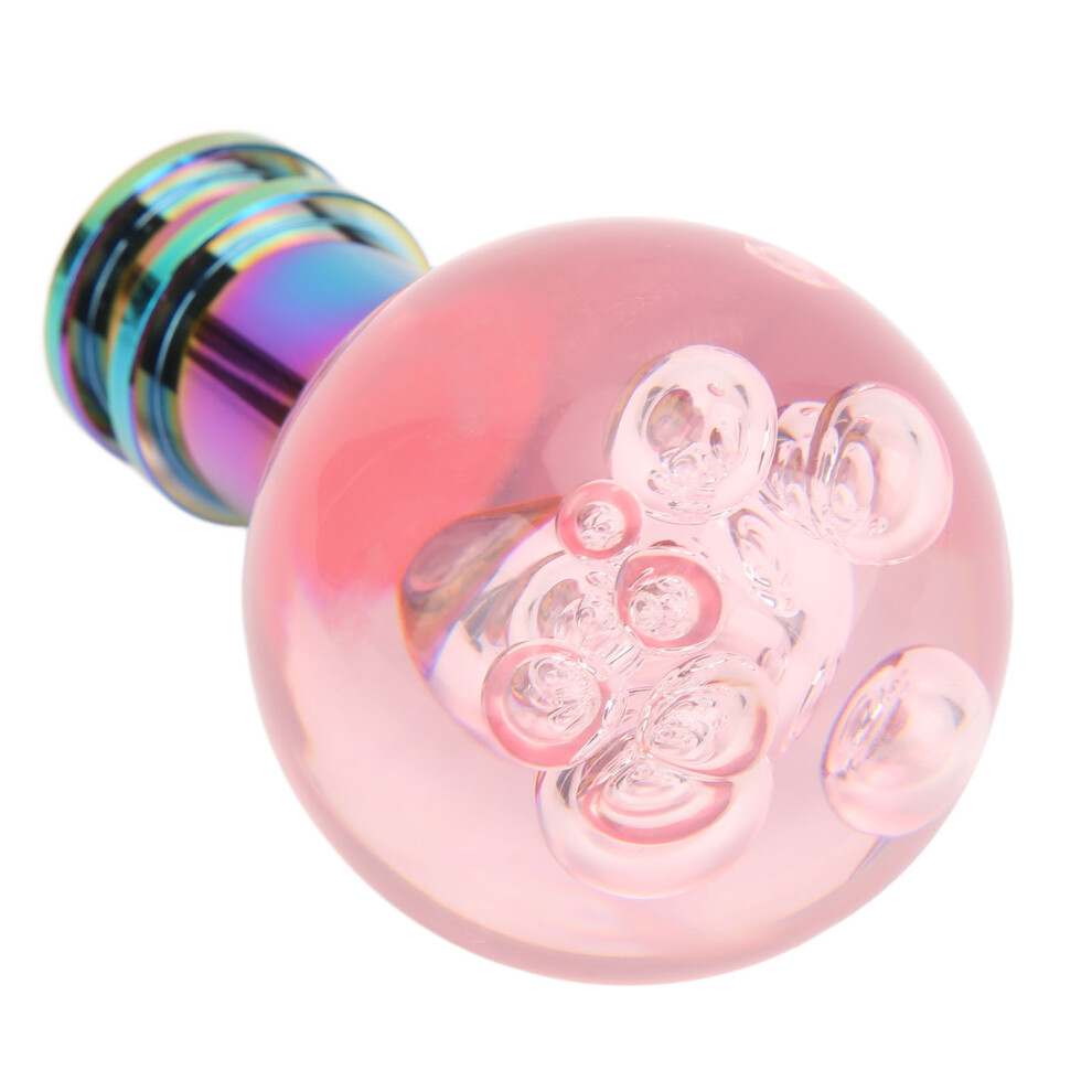 Acrylic Bubble Style Gear Shift Knob For Cars M8 M10 M12 Pink 6931375446251