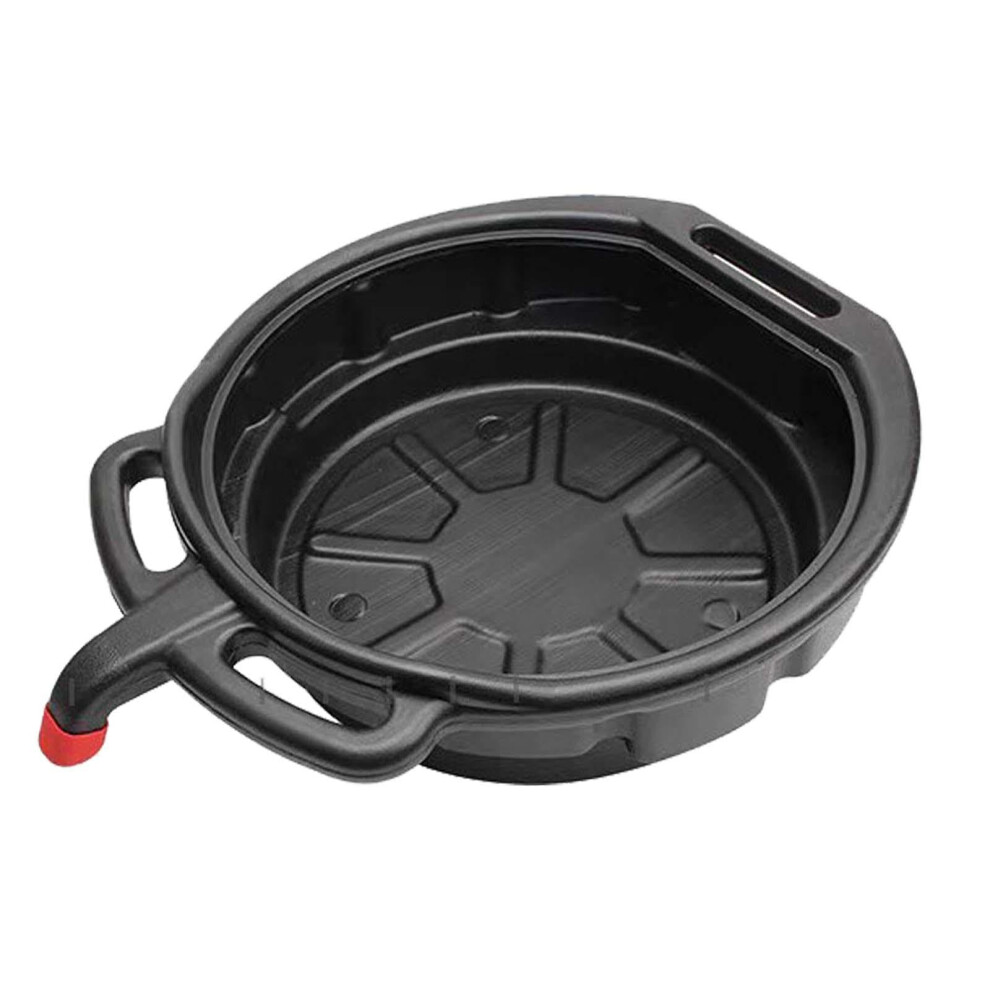 Oil Drain Pan, Oil Drip Catcher Pan, Leakproof Tool, Spill Prevention Accessory, Waste Storage Container, Car Oil Change Pan, Portable For 8L. 9382693659231